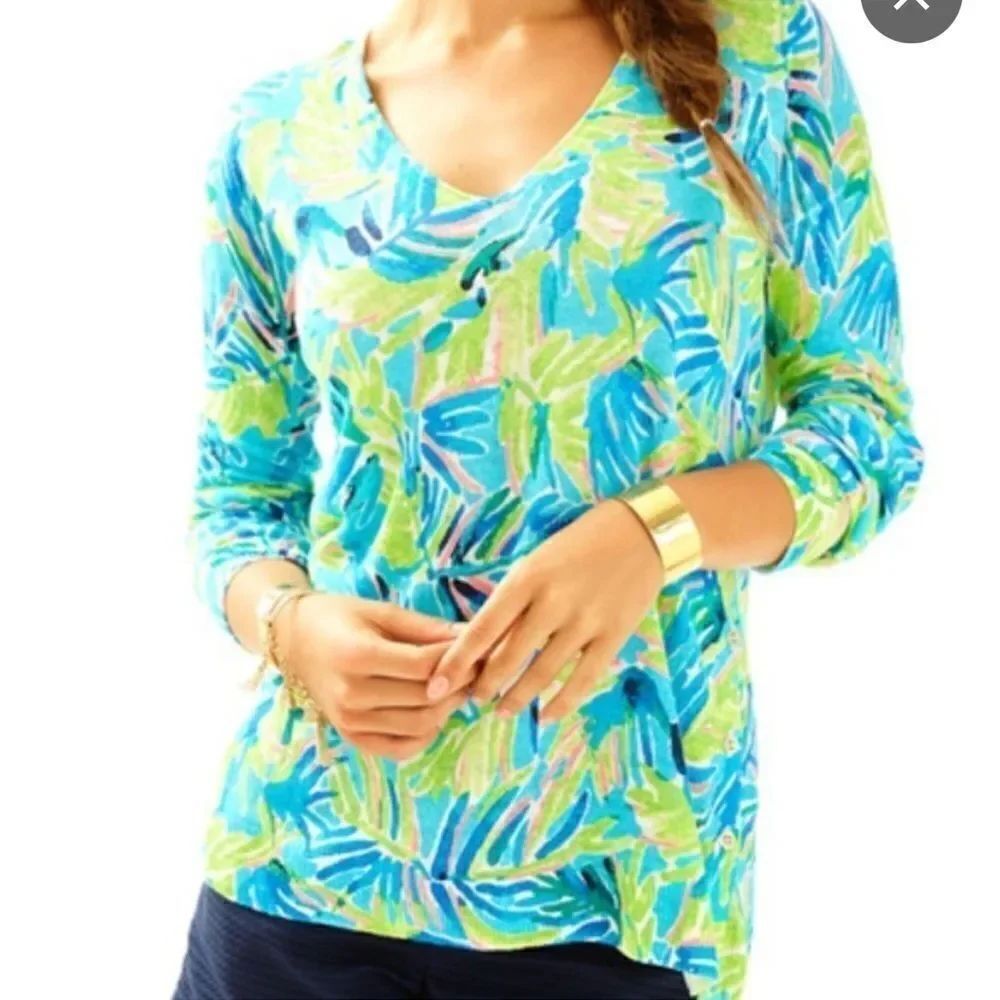 Lilly Pulitzer Women's Liesel Multicolor Sweater Tunic